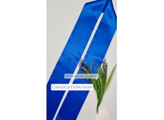 Graduation SASH Stole Personalised Custom text picture